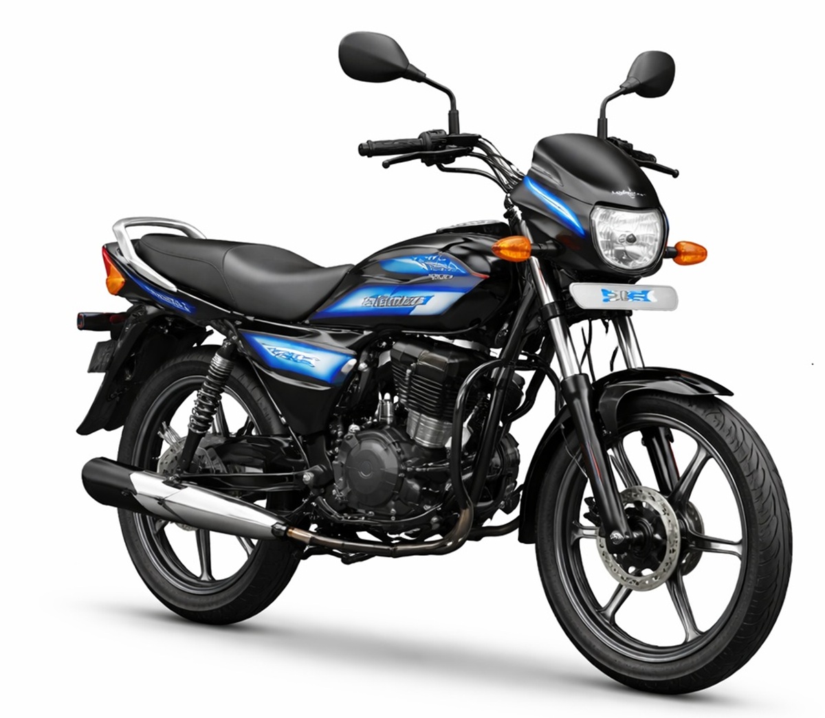 Hero Splendor Plus XTEC front view bike