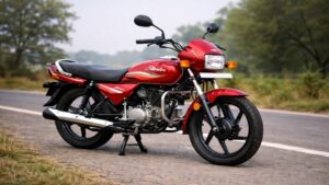 Hero Splendor Plus side view commuter bike