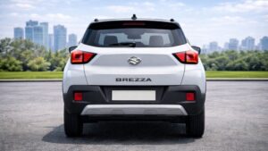 मारुति ब्रेज़ा का रियर डिजाइन