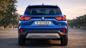 Maruti Suzuki electric SUV Back view भारत में पहली EV लॉन्च