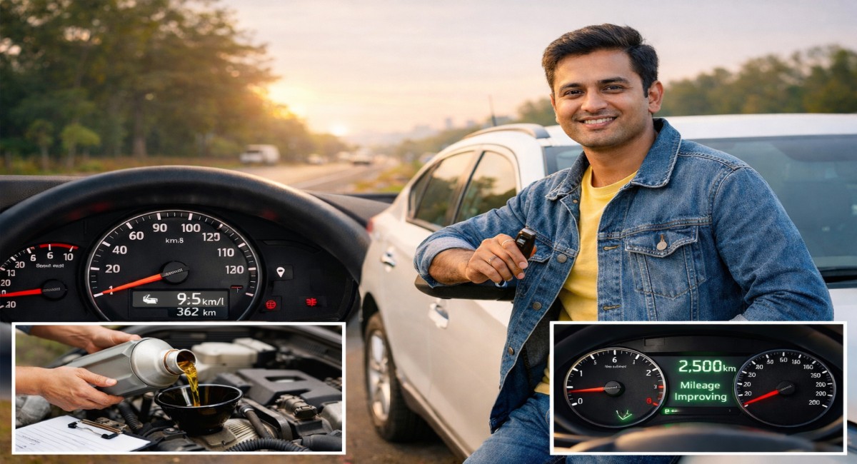 when does mileage improve in a new car