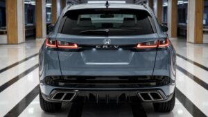 2026 Honda CR-V का रियर व्यू और LED टेललाइट डिजाइन