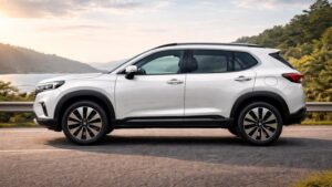 Honda Elevate SUV का साइड प्रोफाइल और अलॉय व्हील डिजाइन