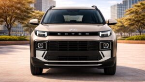 2026 Hyundai Exter Facelift का नया फ्रंट डिजाइन