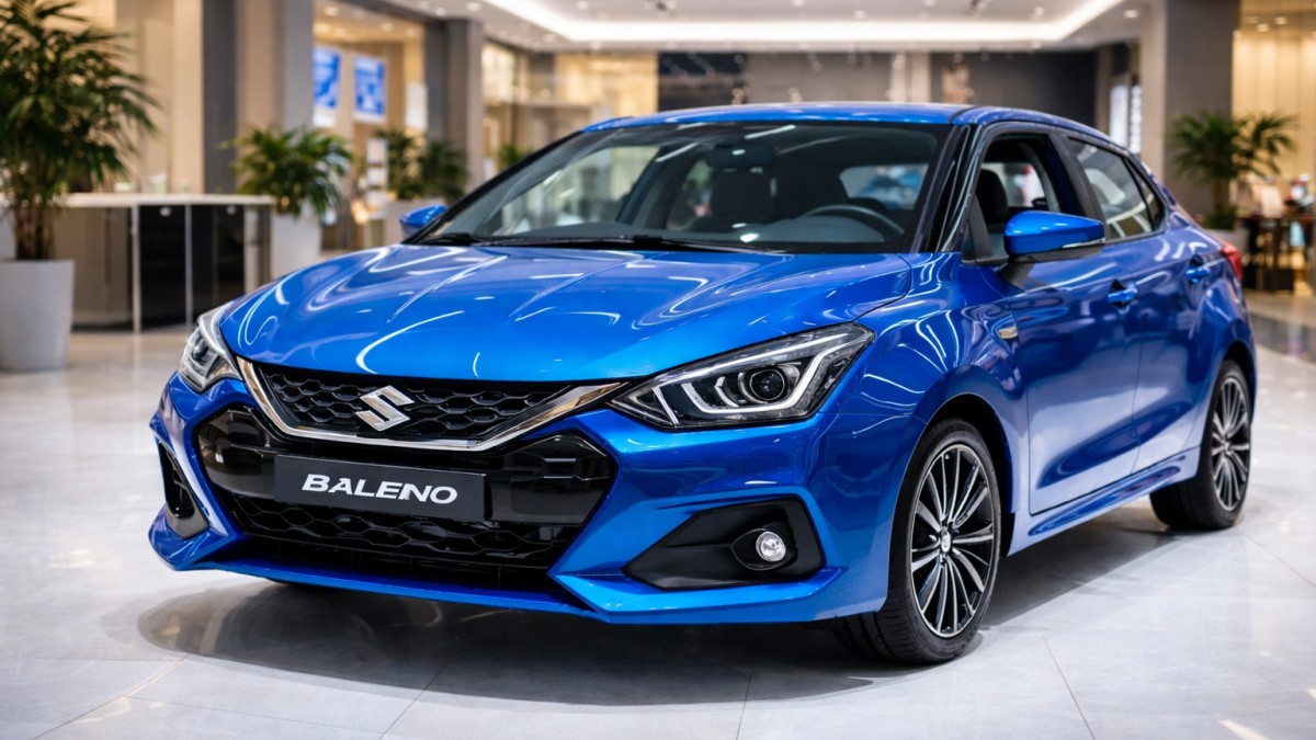 Maruti Baleno 2026 Interior Features & Design का प्रीमियम केबिन, डैशबोर्ड और टचस्क्रीन सिस्टम