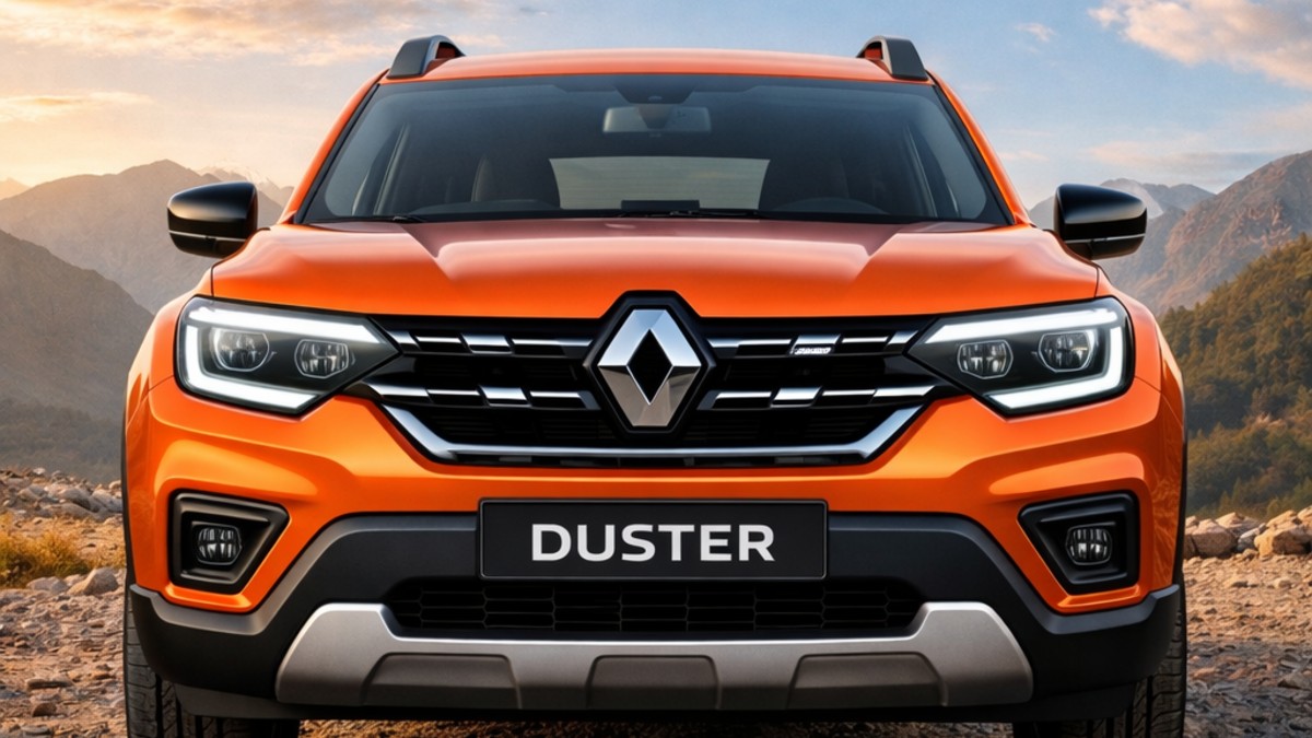नई Renault Duster 2026 SUV का बाहरी डिज़ाइन