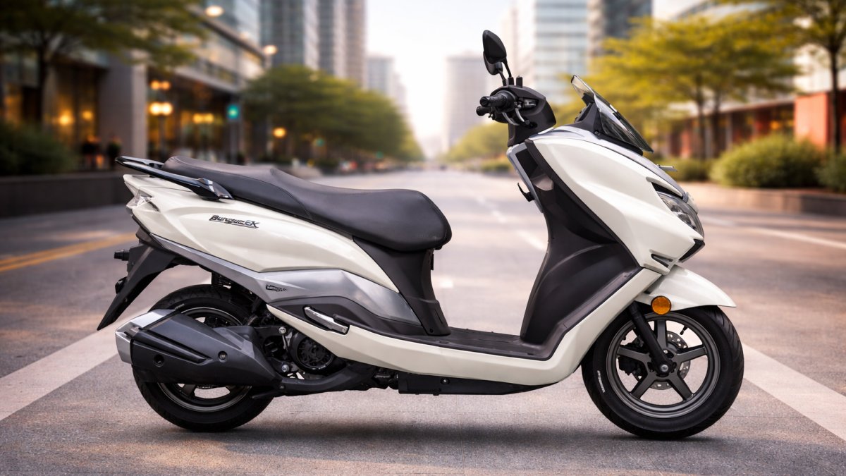 Suzuki Burgman Street EX 2026 नया कलर कीमत और फीचर्स