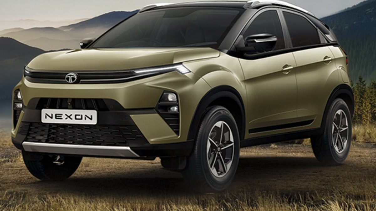 Tata Nexon SUV का फ्रंट डिजाइन और स्टाइलिश लुक