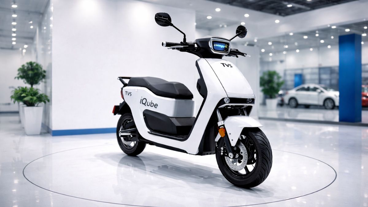 TVS iQube electric scooter