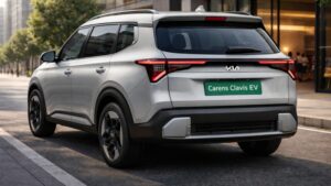 Kia Carens Clavis EV का रियर व्यू