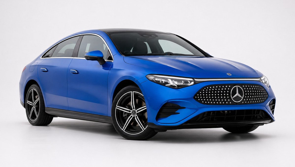 Mercedes-Benz CLA EV Launched भारत में प्रीमियम इलेक्ट्रिक सिडैन का फ्रंट डिजाइन