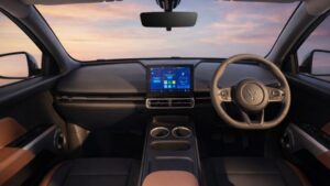 विनफास्ट वीएफ एमपीवी 7 इंटीरियर डैशबोर्ड टचस्क्रीन फीचर्स