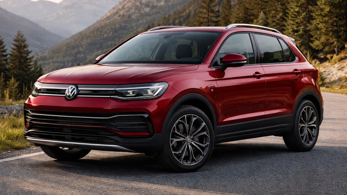 Volkswagen Taigun Facelift 2026 Launch नई SUV का प्रीमियम फ्रंट डिजाइन