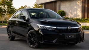 2026 Honda City Final Leak का प्रीमियम स्पोर्टी फ्रंट डिजाइन लॉन्च से पहले