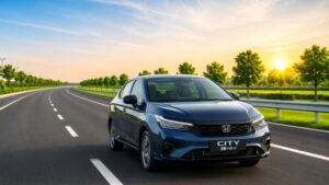 Fuel Efficient Driving Guide के लिए eco driving highway scene