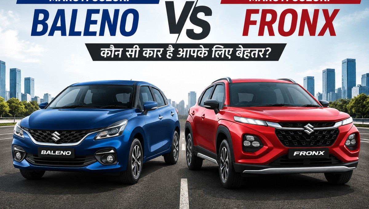 Baleno vs FRONX Comparison कीमत, माइलेज और फीचर्स तुलना