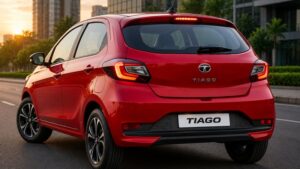 New Tata Tiago 2026 rear view design