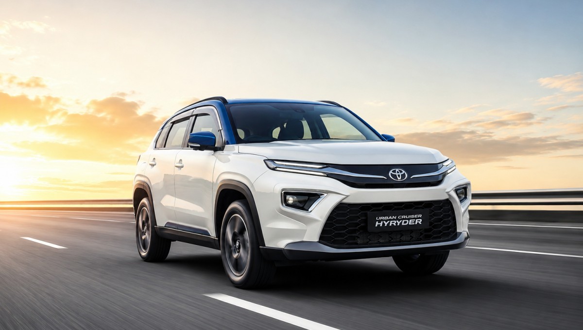 Toyota Urban Cruiser Hyryder Review 2026 27KM माइलेज और दमदार हाइब्रिड तकनीक वाली प्रीमियम एसयूवी