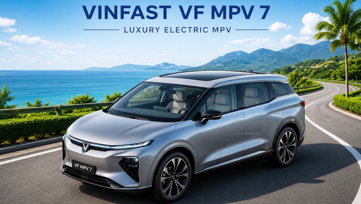 VinFast VF MPV 7 Comfort and Space के साथ luxury electric MPV और premium family cabin